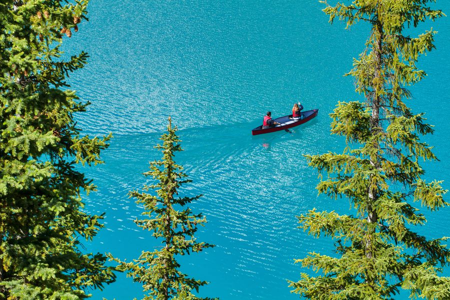 Moraine Lake - Canada - Doets Reizen