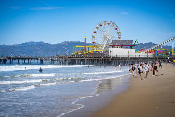 Santa Monica Pier - Los Angeles - California - Amerika - Doets Reizen