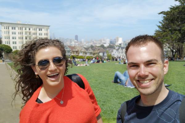Alamo Square Park - San Francisco - California - Amerika - Doets Reizen