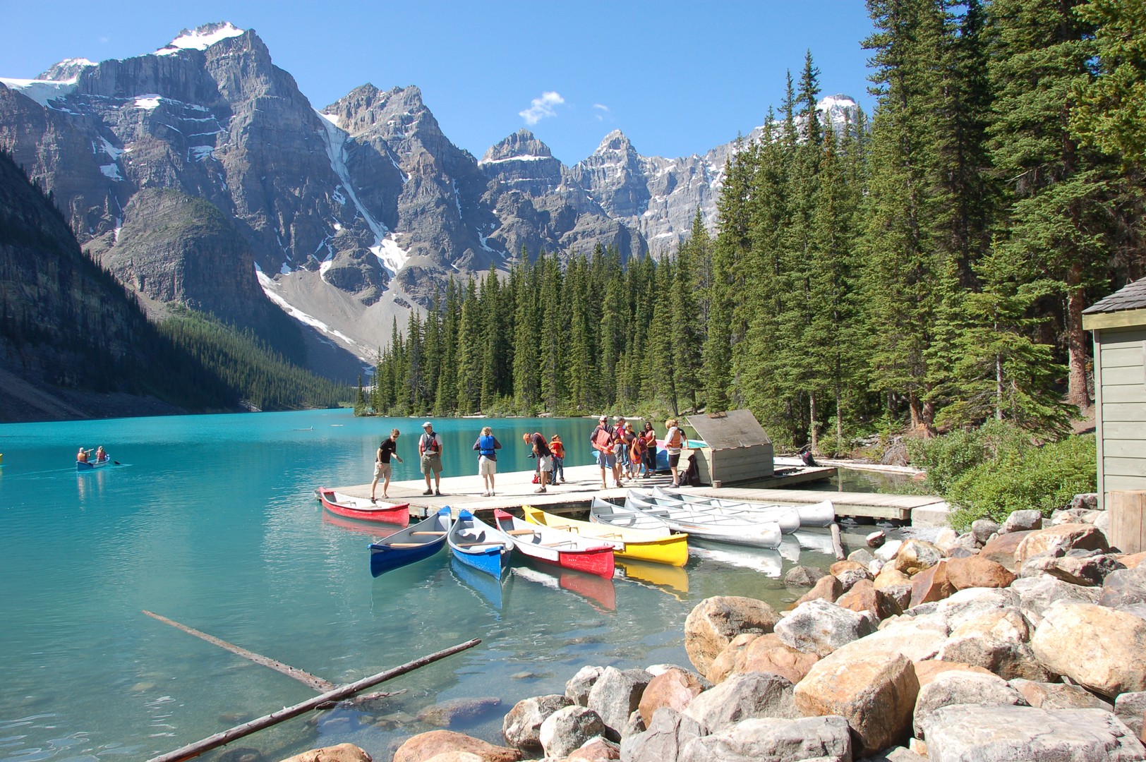 Moraine Lake - Banff National Park - Alberta - Canada - Doets Reizen