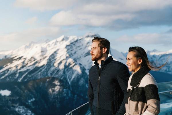 Wintersport - Sky Bistro - Banff -  Alberta - Canada - Doets Reizen