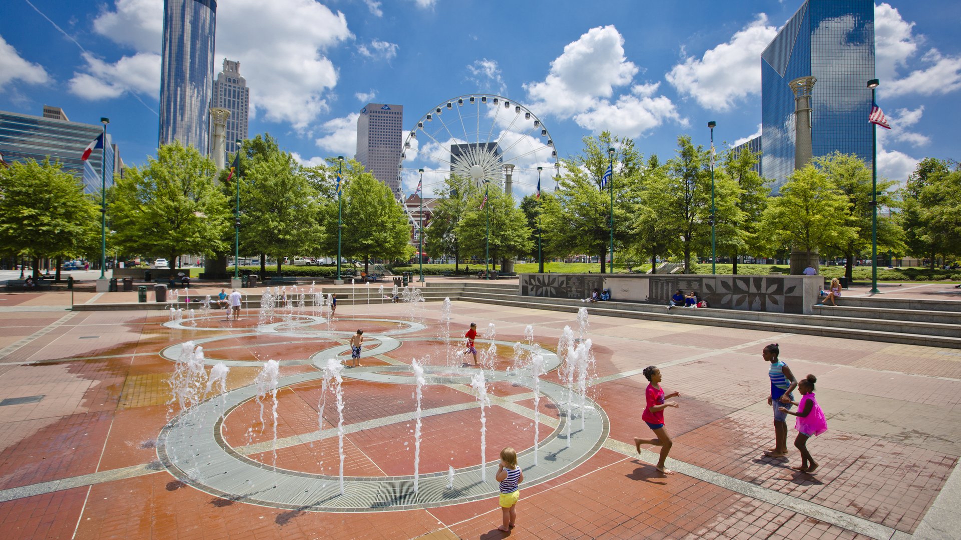 Cennential Olympic Park - Atlanta - Georgia - Amerika -Doets Reizen