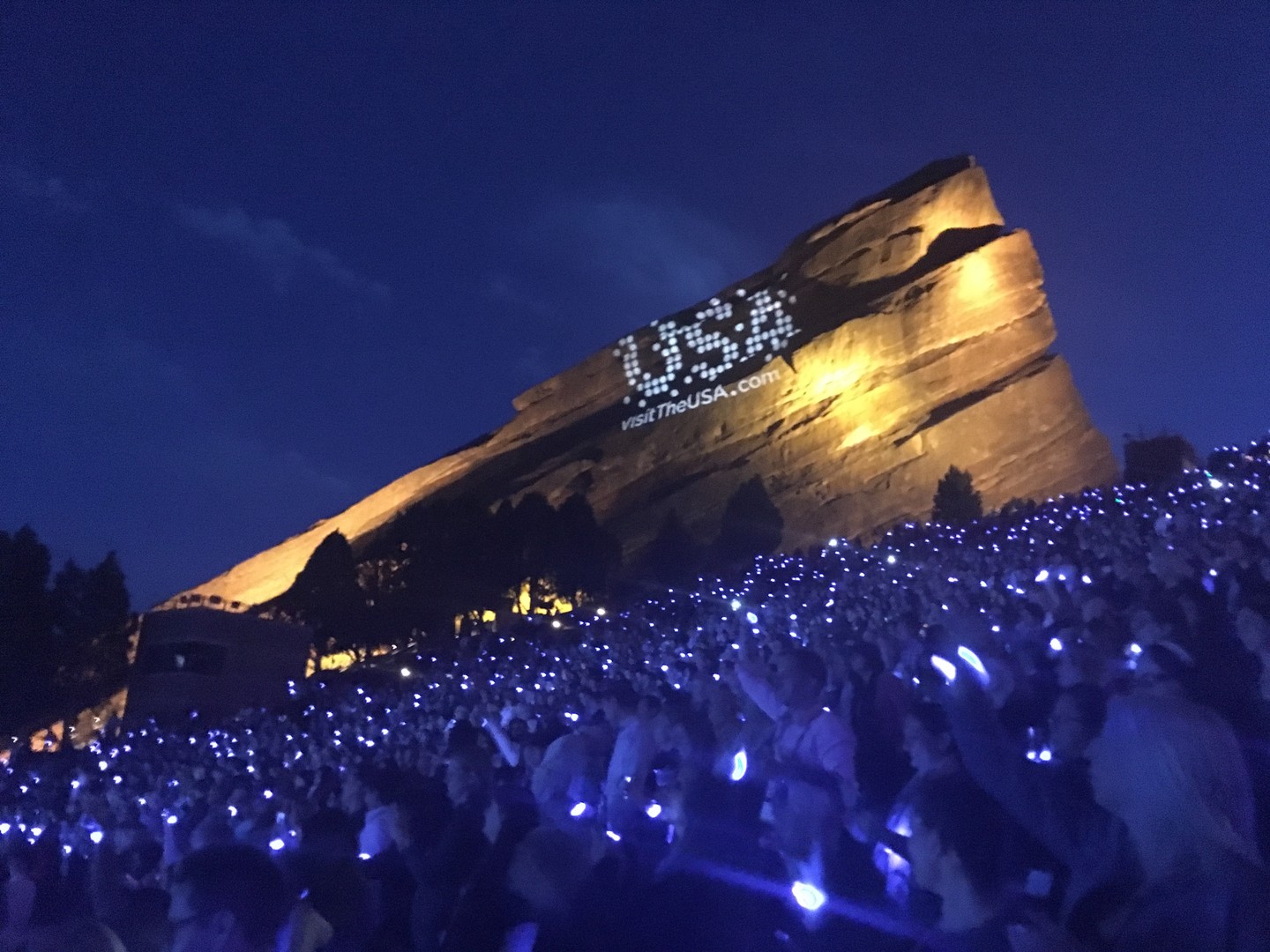 Red Rock Amphitheatre - Denver - Colorado - Doets Reizen