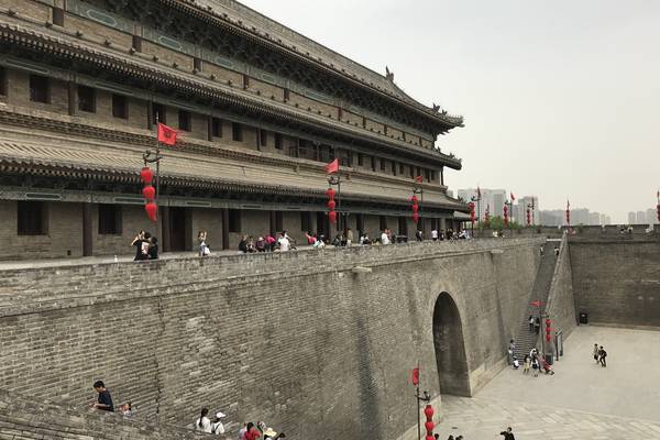 Oude stadsmuur - Xi'an - China - Doets Reizen