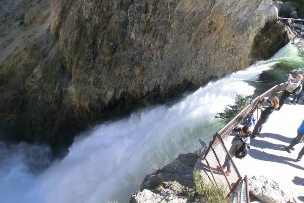 Artist Point - Yellowstone National Park - Wyoming - Doets Reizen