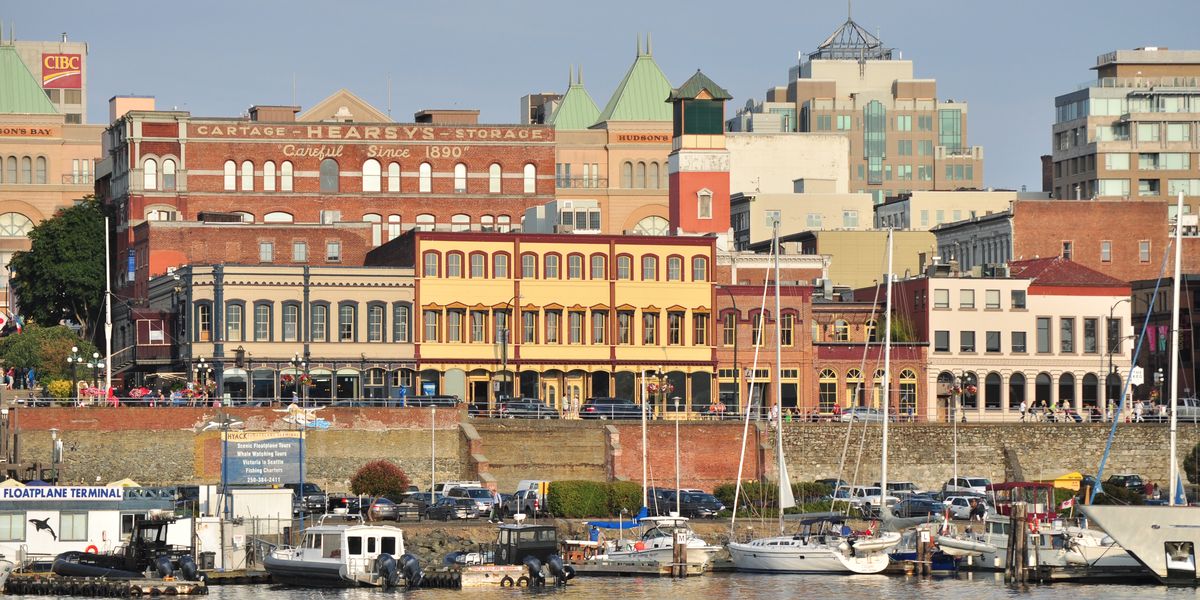 Wharf Street - Vancouver Island - British Columbia - Canada - Doets Reizen