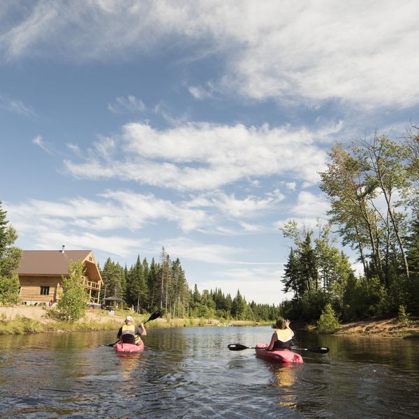 Au Chalet en Bois Rond - Kayak