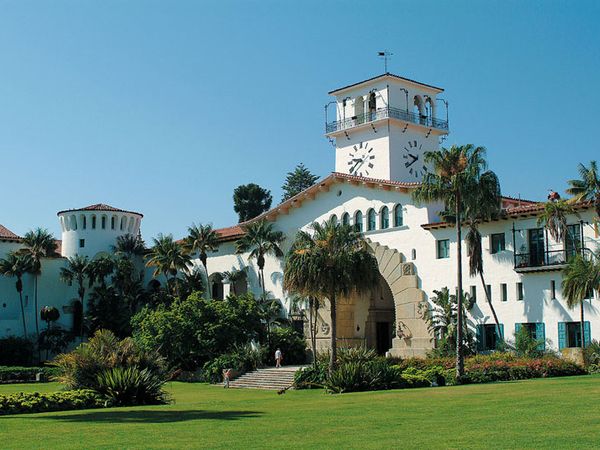 County Courthouse - Santa Barbara - California - Amerika - Doets Reizen