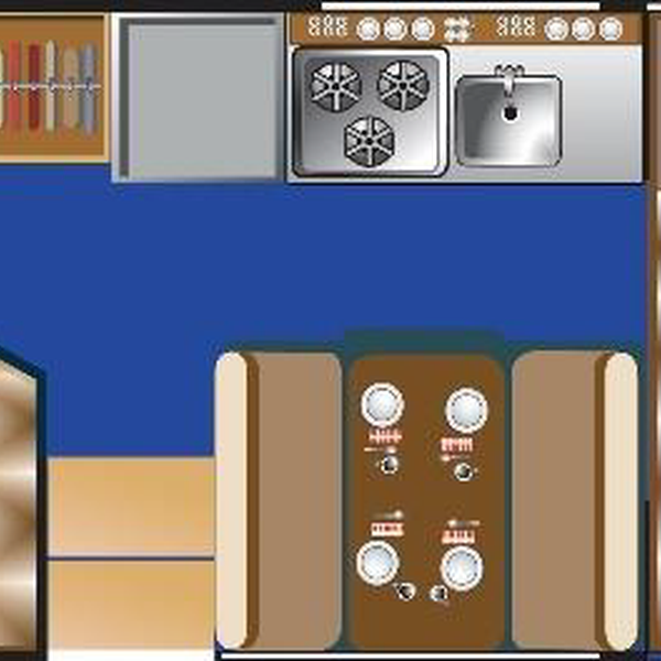 Britz USA - 4-Berth - Nachtindeling - Camper huren Amerika - Doets Reizen
