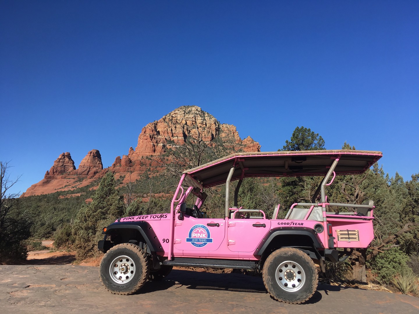 Broken Arrow Jeep Tour - Sedona - Arizona - Doets Reizen