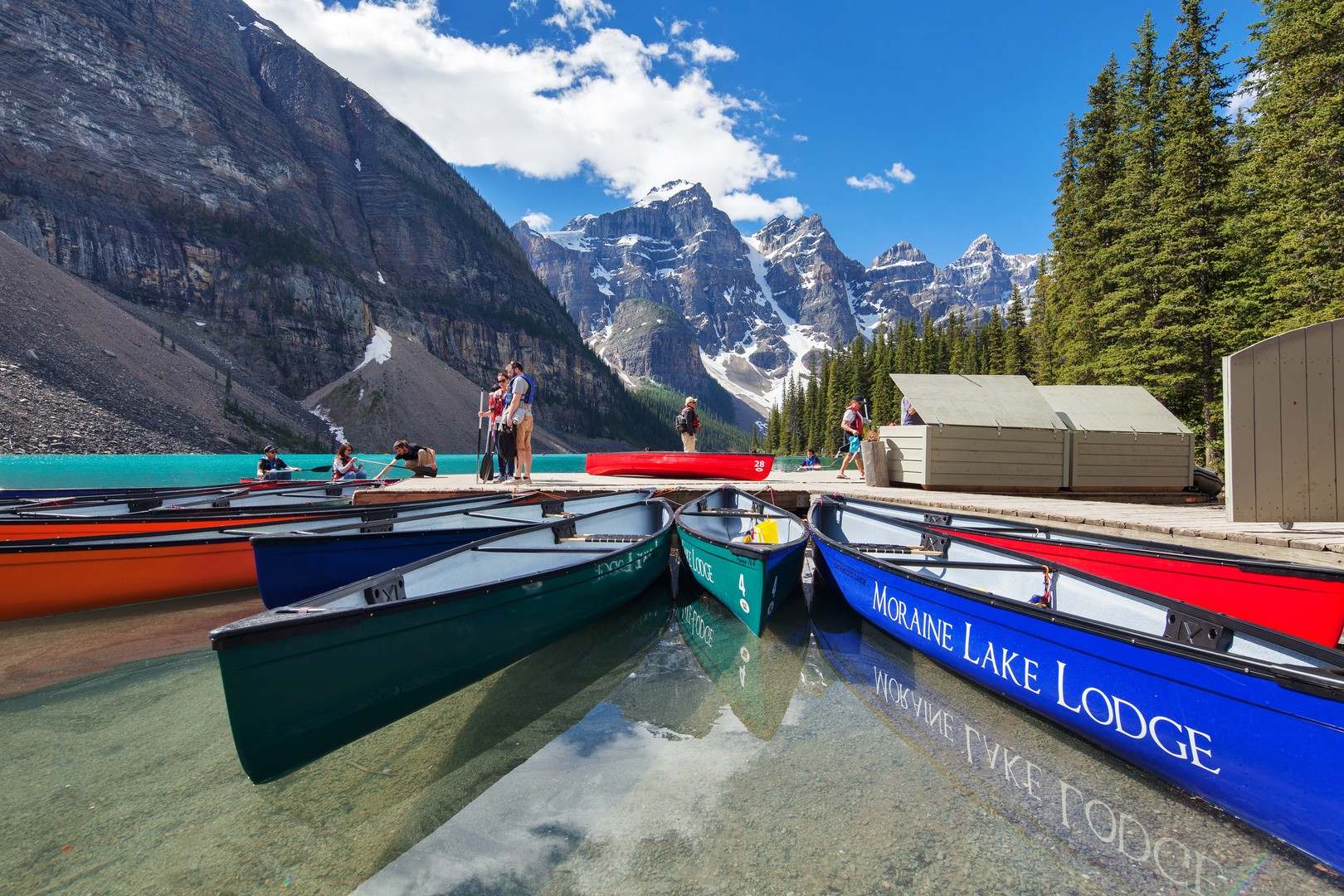 Moraine Lake - Canada - Doets Reizen