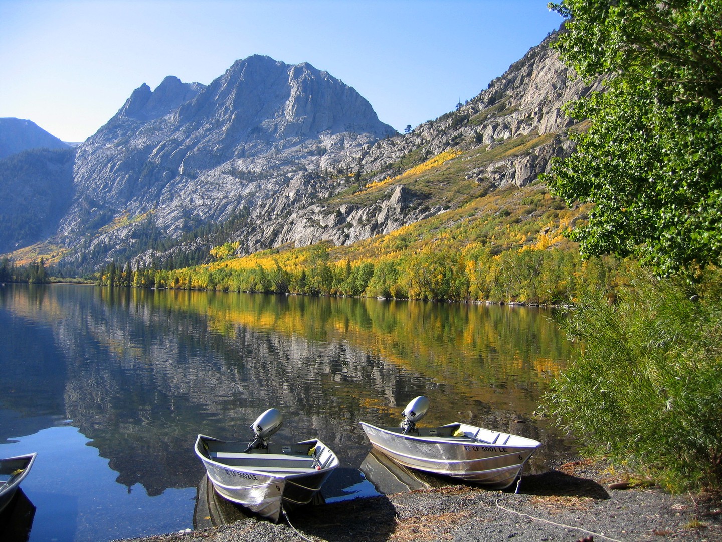 Silver Lake - Mammoth Lakes - California - Amerika - Doets Reizen