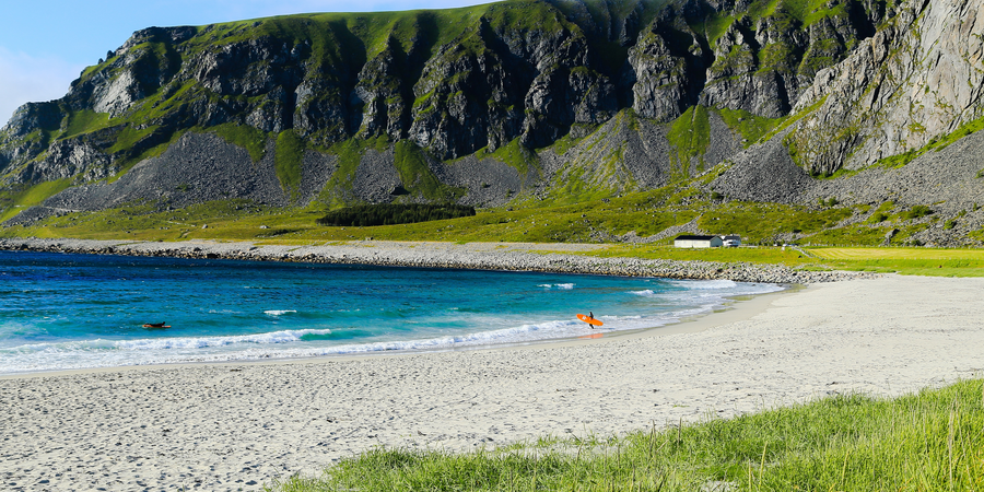 Surfen Lofoten - Doets Reizen - Vakantie Noorwegen - Credits Visit Norway