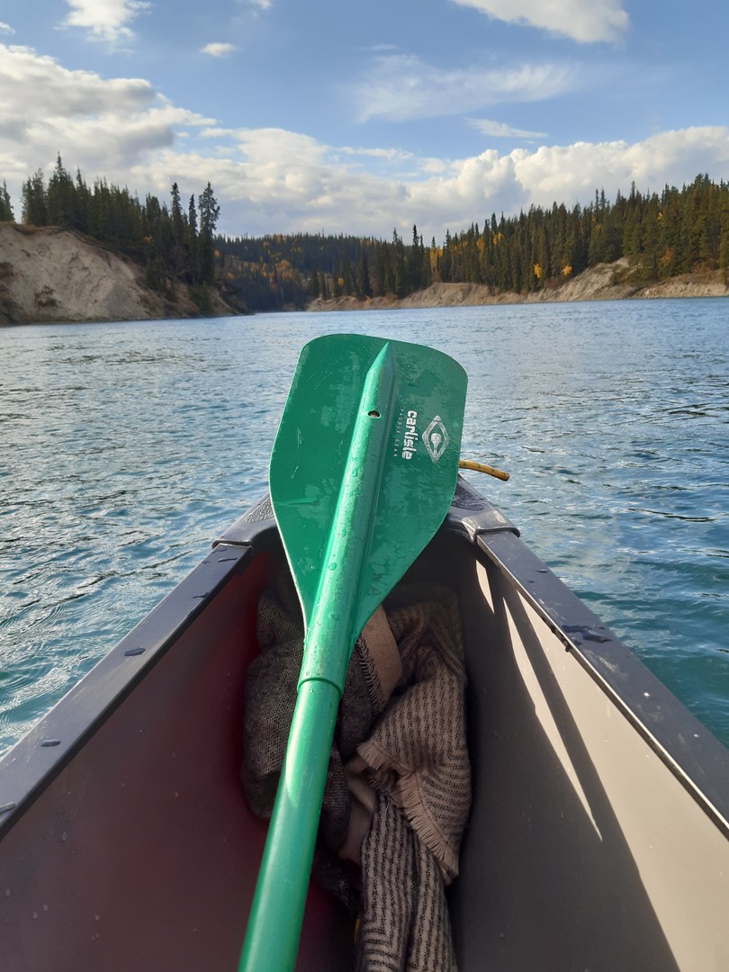 Kanoën Miles Canyon - Whitehorse - Yukon - Canada - Doets Reizen