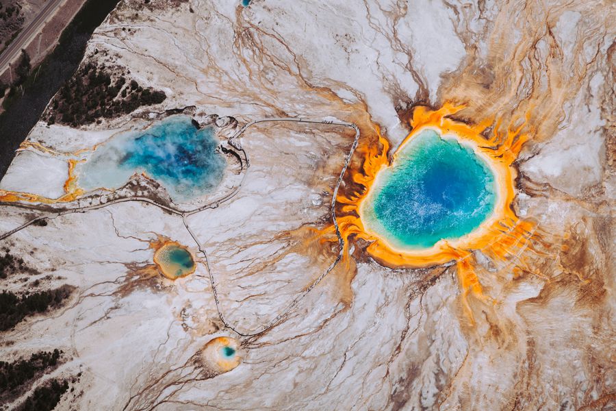 Geisers - Yellowstone National Park - Wyoming - Doets Reizen
