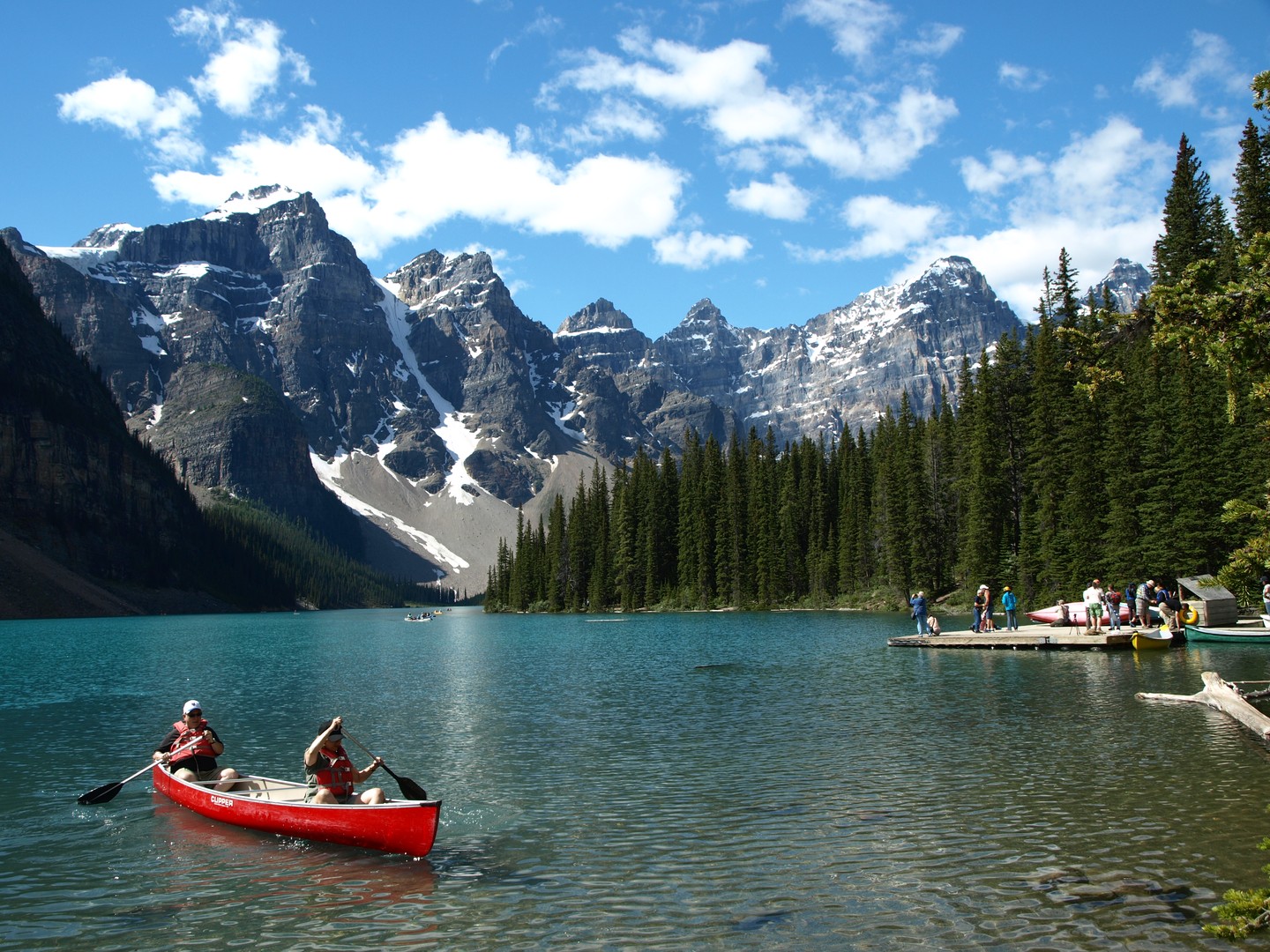Moraine Lake - Banff National Park - Alberta - Canada - Doets Reizen