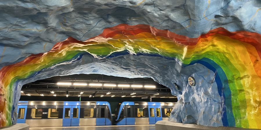 Metro Stockholm - Metro Stockholm Zweden - Vakantie Zweden - Doets Reizen