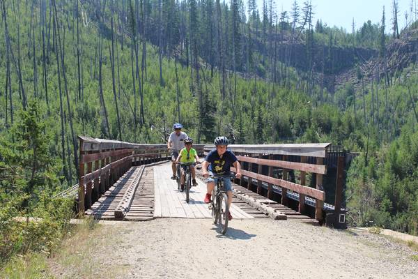 Myra Canyon Bicycle Rental and Tours - Doets Reizen