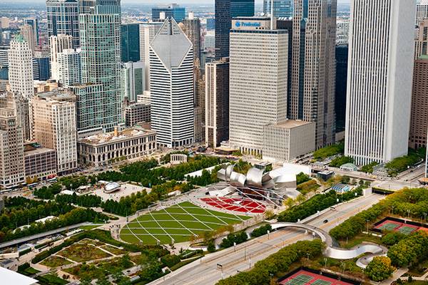 Grant Park - Millennium Park - Chicago - Illinois - Doets Reizen