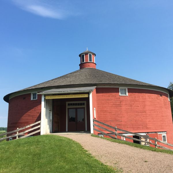 Round Barns - Vermont - Amerika - Doets Reizen