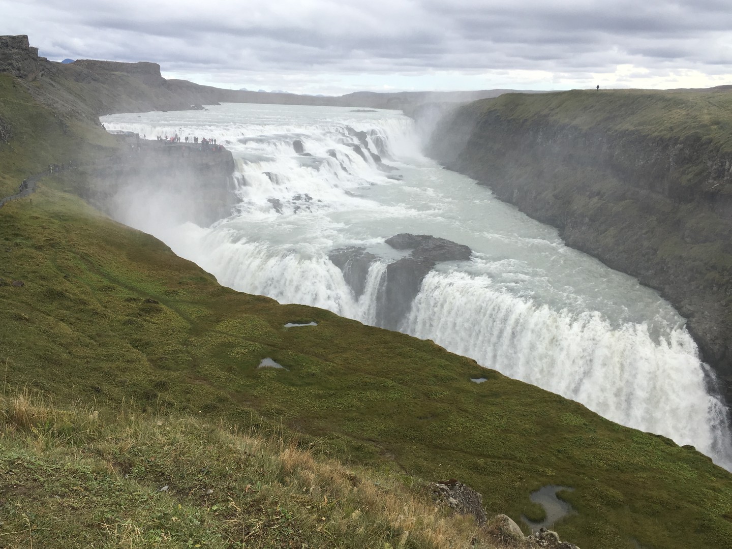 Gullfoss - IJsland - Doets Reizen