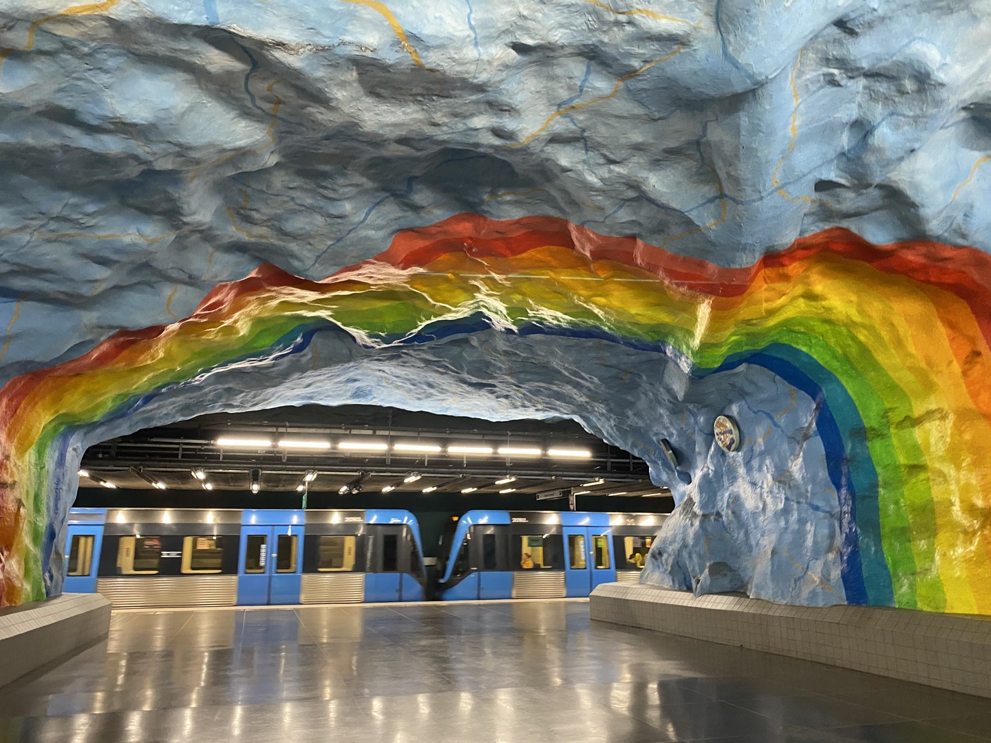 Metro Stockholm - Metro Stockholm Zweden - Vakantie Zweden - Doets Reizen