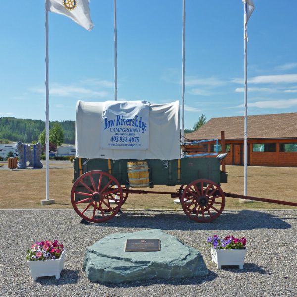 Bow RiversEdge Campground - Wild West sfeer