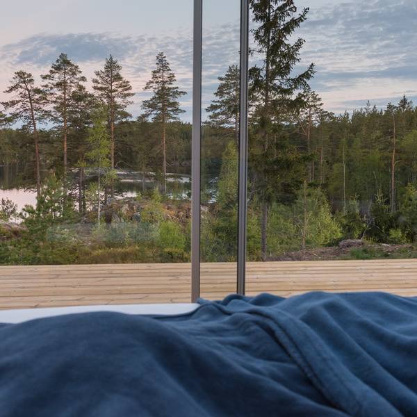 Sommarhagen - Glass Cabin bedroom