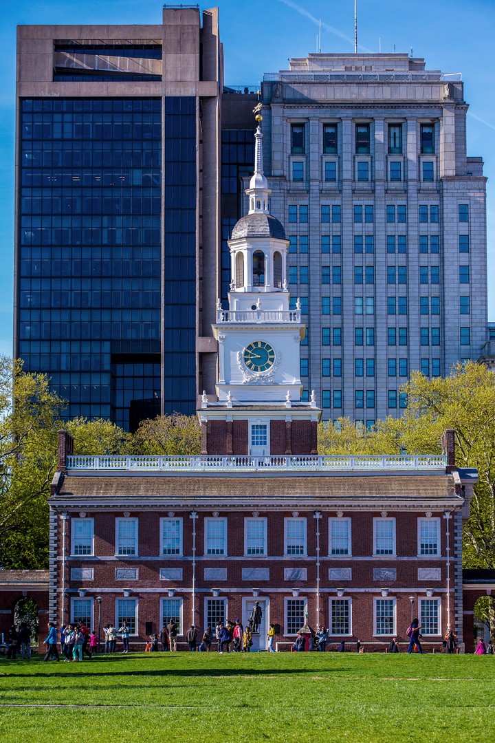Independence Hall - Philadelphia - Pennsylvania - Amerika - Doets Reizen