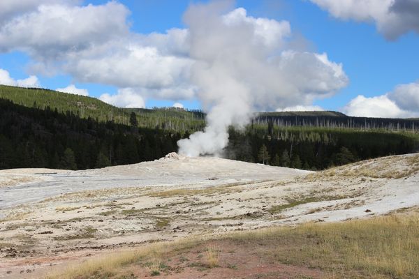 Geisers - Yellowstone National Park - Wyoming - Doets Reizen