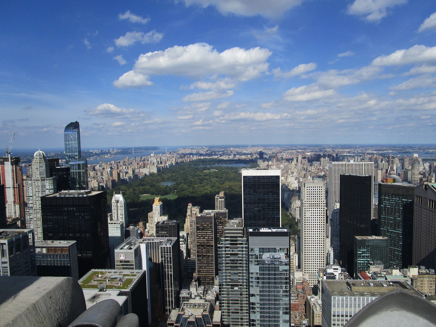 Top of theock Observation Deck - Rockefeller Center - New York - Doets Reizen