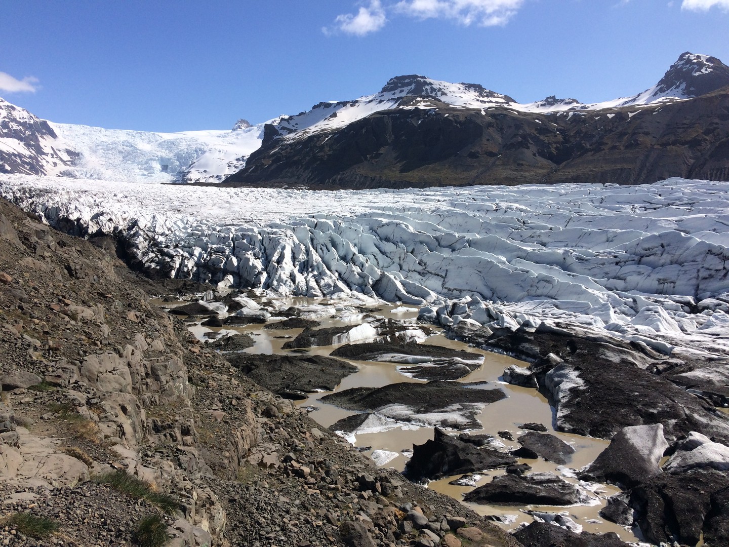 Svínafellsjökull - IJsland - Doets Reizen