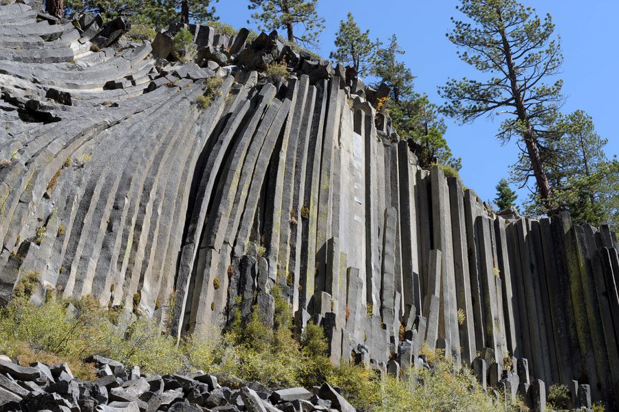 Devils Post Pile - Mammoth Lakes - California - Amerika - Doets Reizen