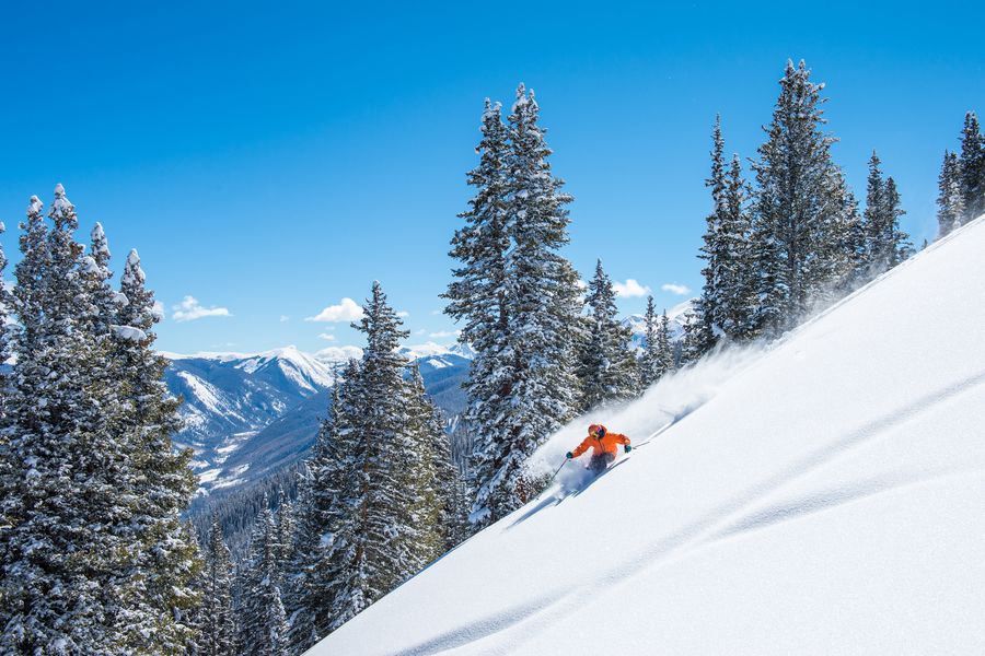 Wintersport Aspen Colorado USA