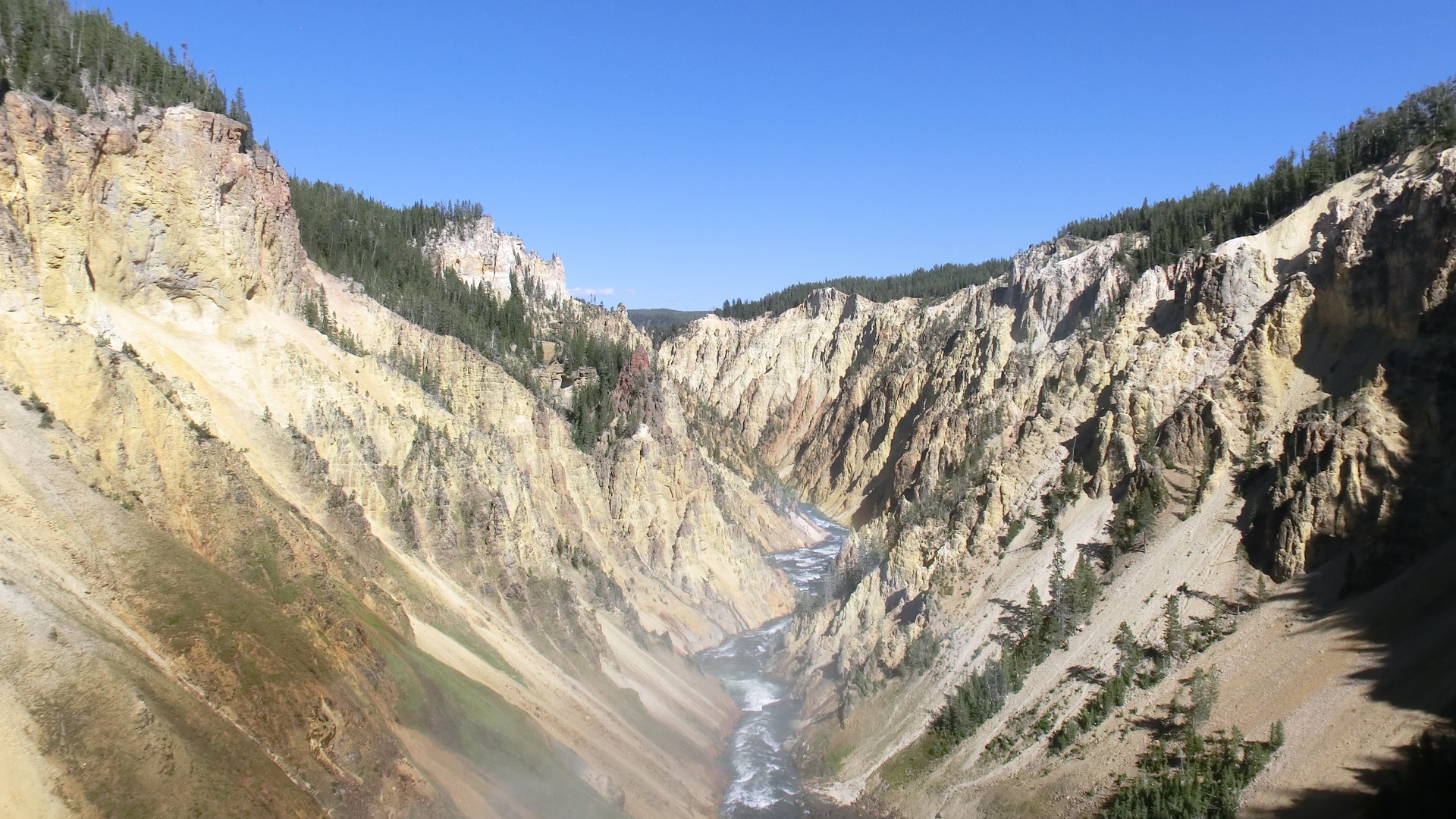 Artist Point - Yellowstone National Park - Wyoming - Doets Reizen