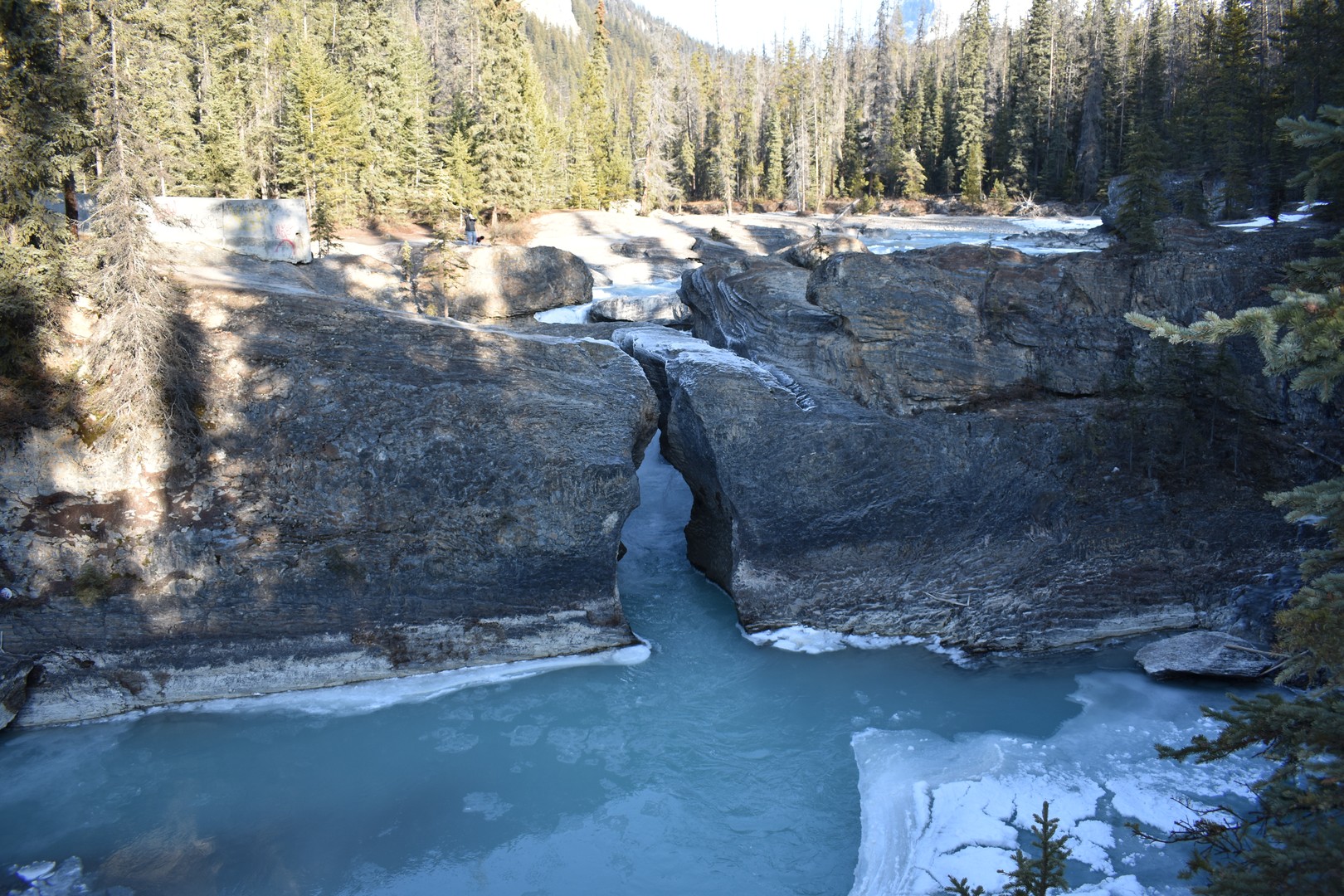 Natural Bridge - Yoho National Park - British Columbia - Canada - Doets Reizen
