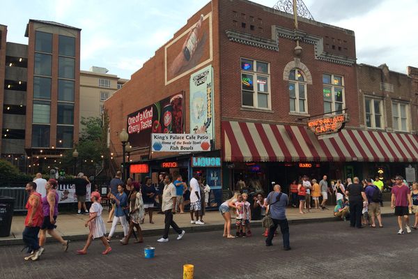 Beale Street - Memphis - Tennessee - Amerika - Doets Reizen