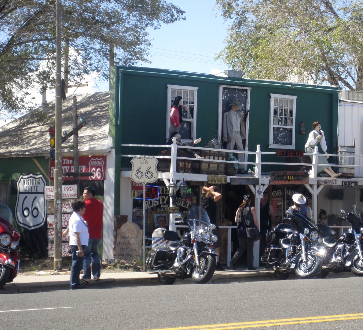 Seligman - Route 66 - Arizona - Doets Reizen