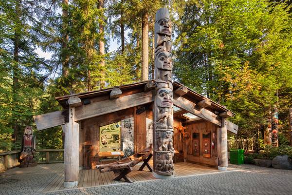 Capilano Suspenion Bridge - Vancouver - British Columbia - Canada - Doets Reizen