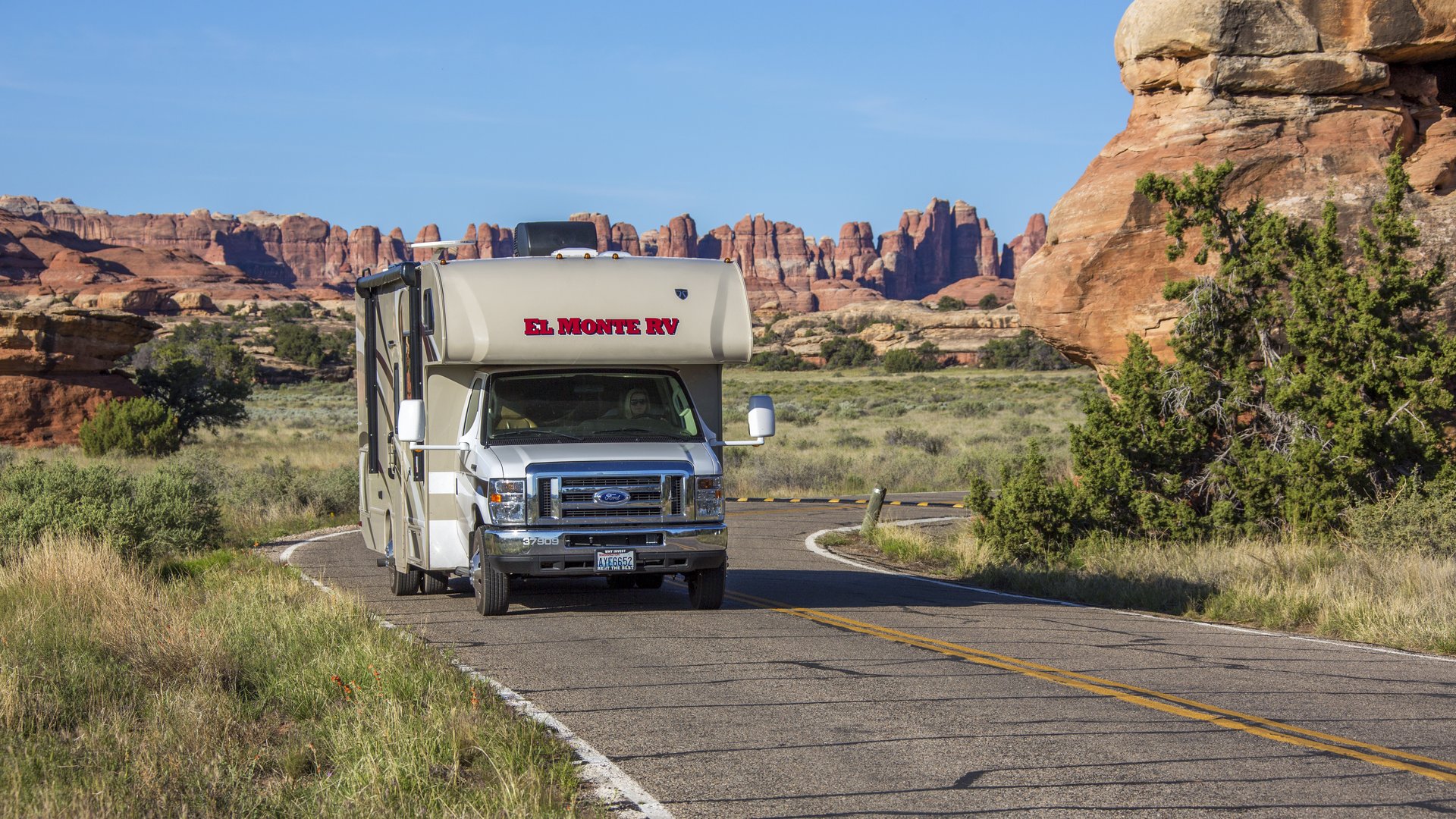 Toeren door Canyonlands National Park met de camper