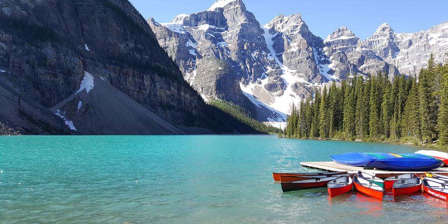 Moraine Lake -Banff National Park - Alberta - Canada - Doets Reizen