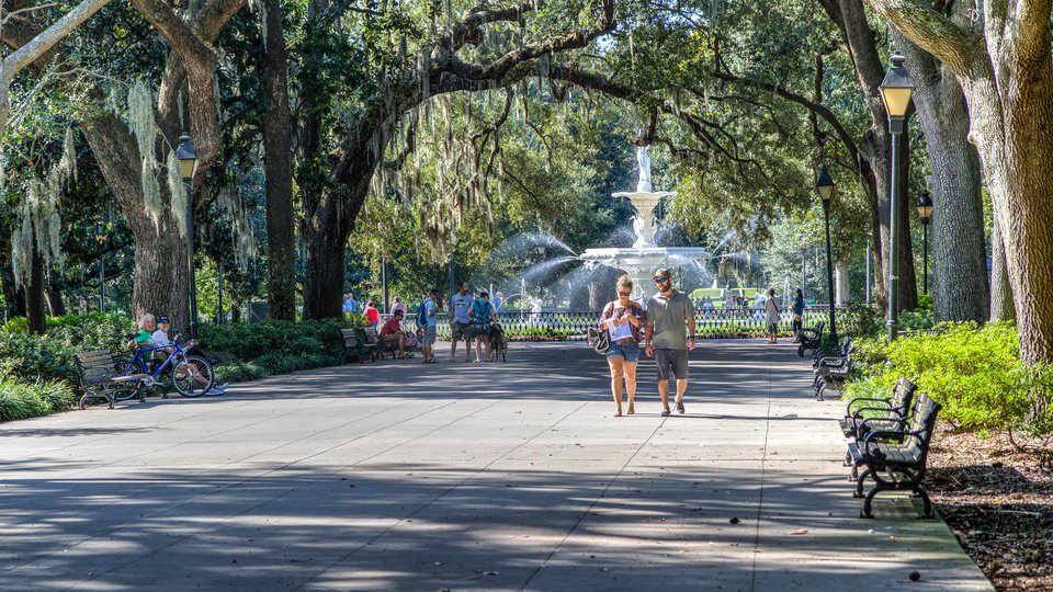 Savannah - Georgia - Amerika - Doets Reizen