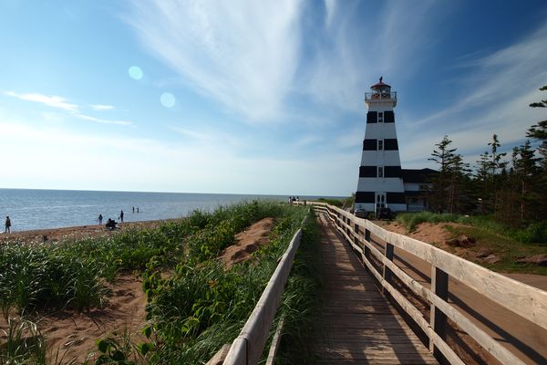 Westpoint Light House - Prince Edward Island - Canada - Doets Reizen