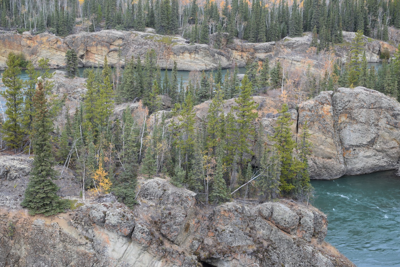 Miles Canyon - Whitehorse - Yukon - Canada - Doets Reizen