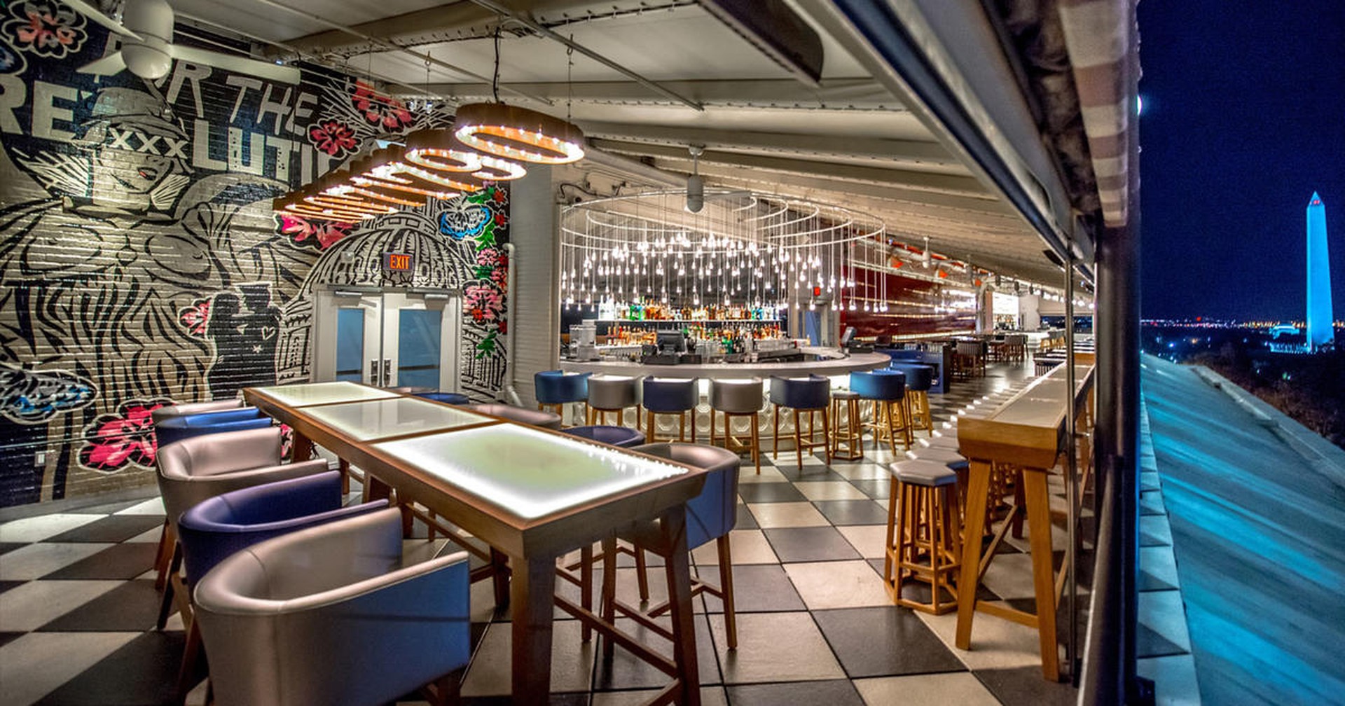 W Rooftop Bar - Washington D.C. - Doets Reizen