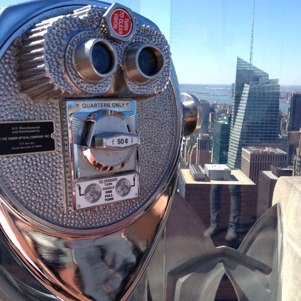 Top of theock Observation Deck - Rockefeller Center - New York - Doets Reizen