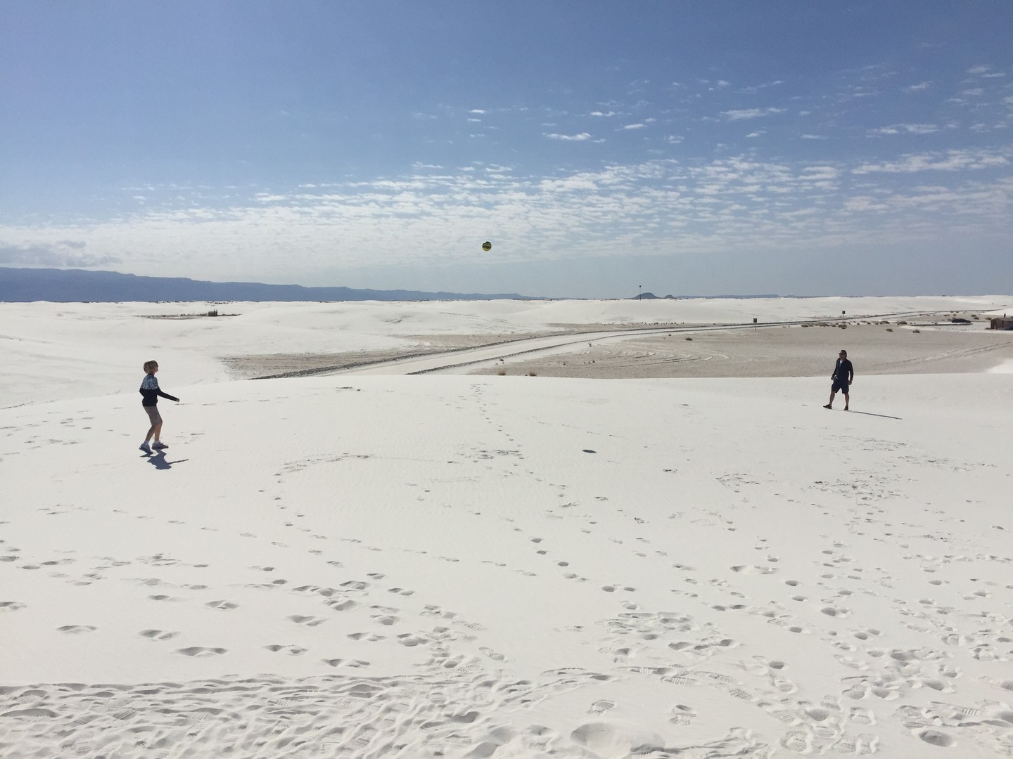White Sands National Monument - New Mexcico - Amerika - Doets Reizen