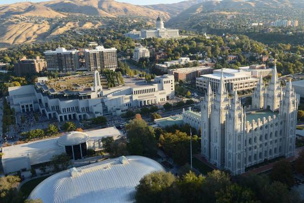 Temple Square - Salt Lake City - Utah - Doets Reizen