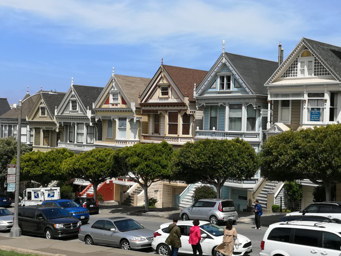 Alamo Square Park - San Francisco - California - Amerika - Doets Reizen