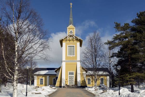 Houten Kerk Harads - Doets Reizen - Vakantie Zweden - Credit Visit Sweden